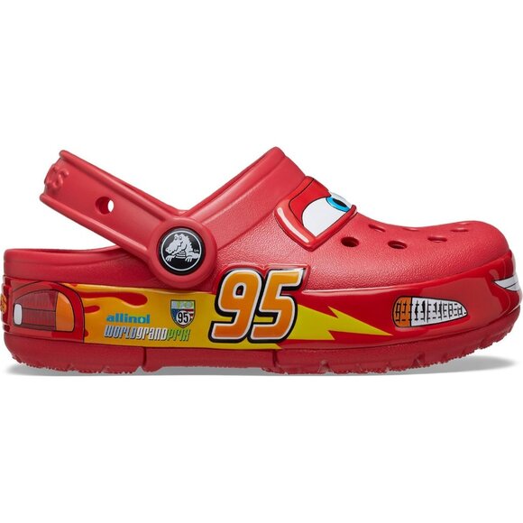Crocs Unisex Child Crocband Cars Lightning McQueen Clogs Light Up Shoes - Picture 11 of 11